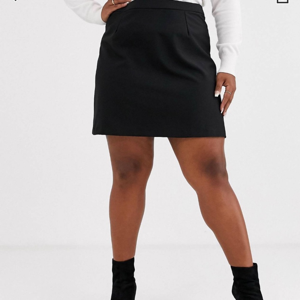Black asos skirt